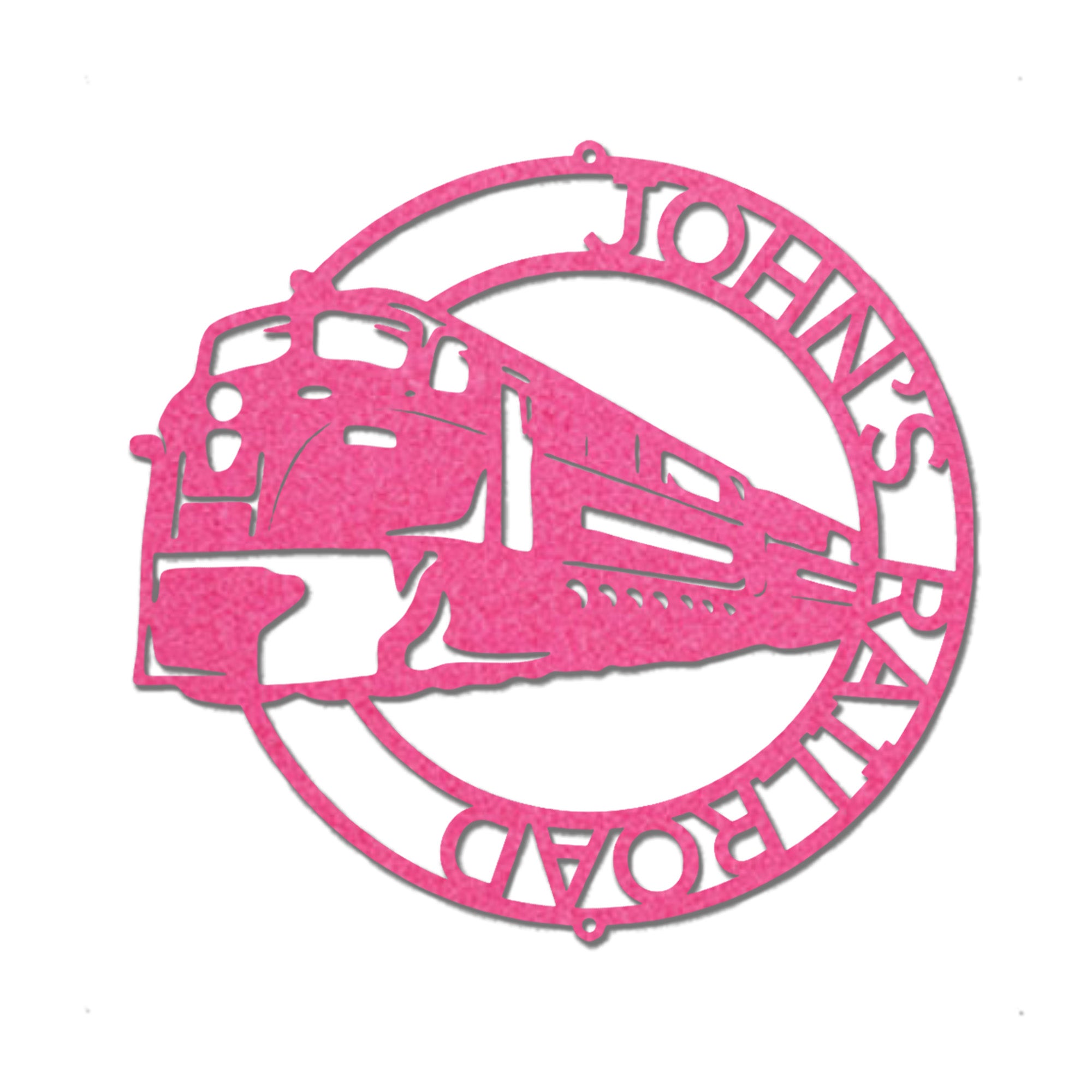 Railroad Train Metal Wall Art – Locomotive Wall Decor – Railroad Enthusiast Gift – Train Lover Wall Sign