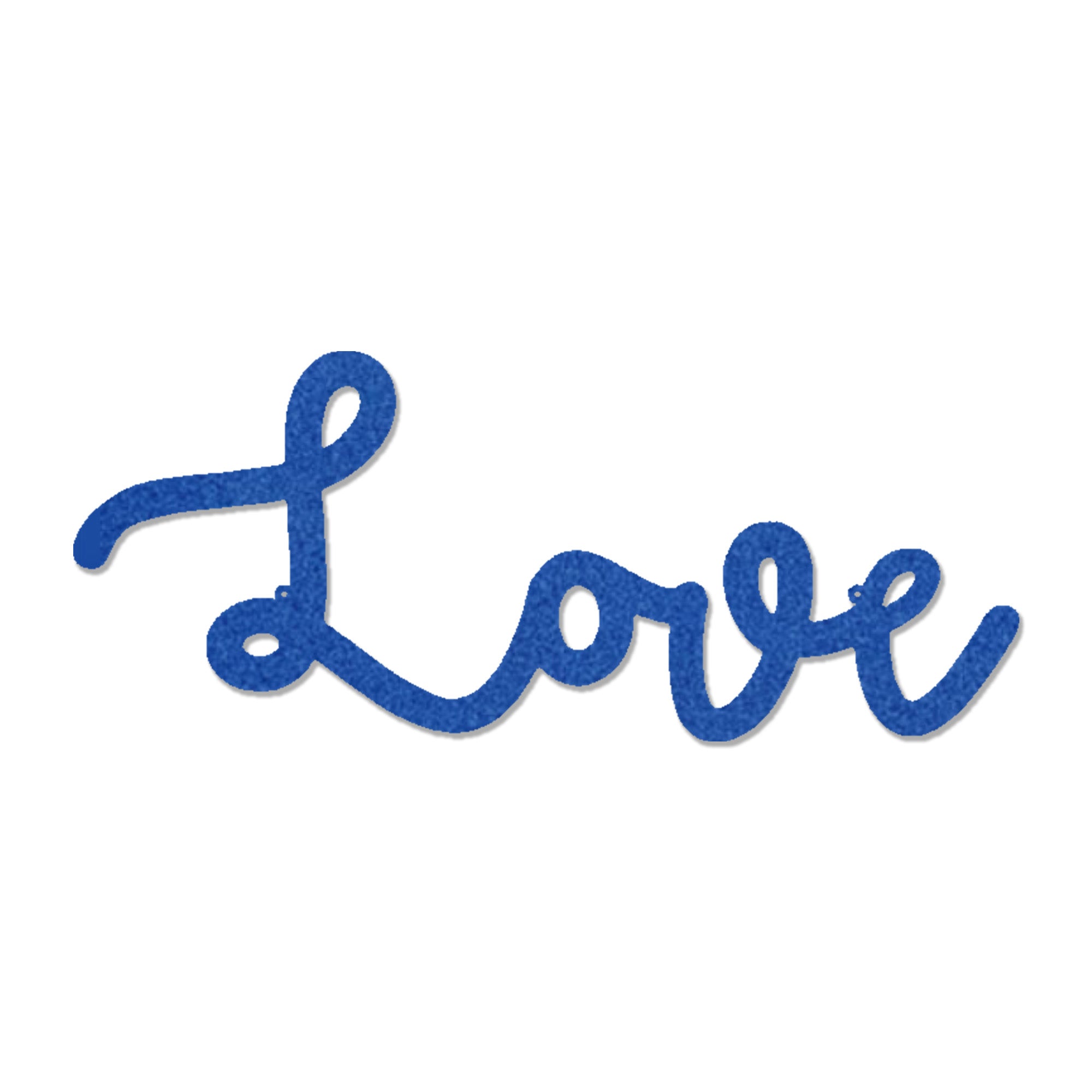 Love Metal Wall Art Sign – Inspirational Script Word Decor – Romantic Home Wall Decor – Farmhouse Love Wall Decoration