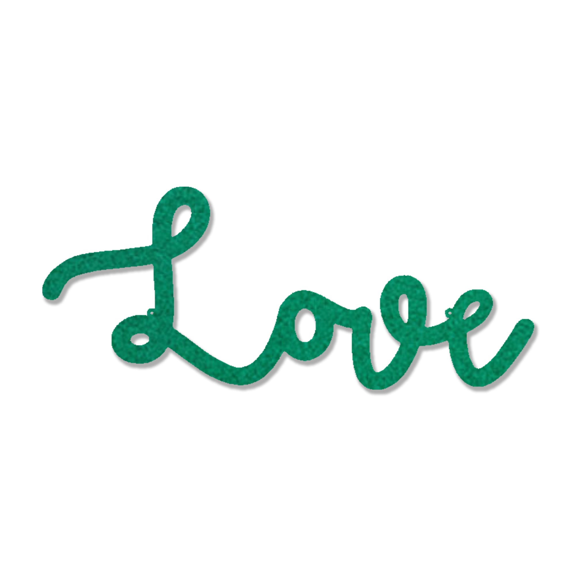 Love Metal Wall Art Sign – Inspirational Script Word Decor – Romantic Home Wall Decor – Farmhouse Love Wall Decoration