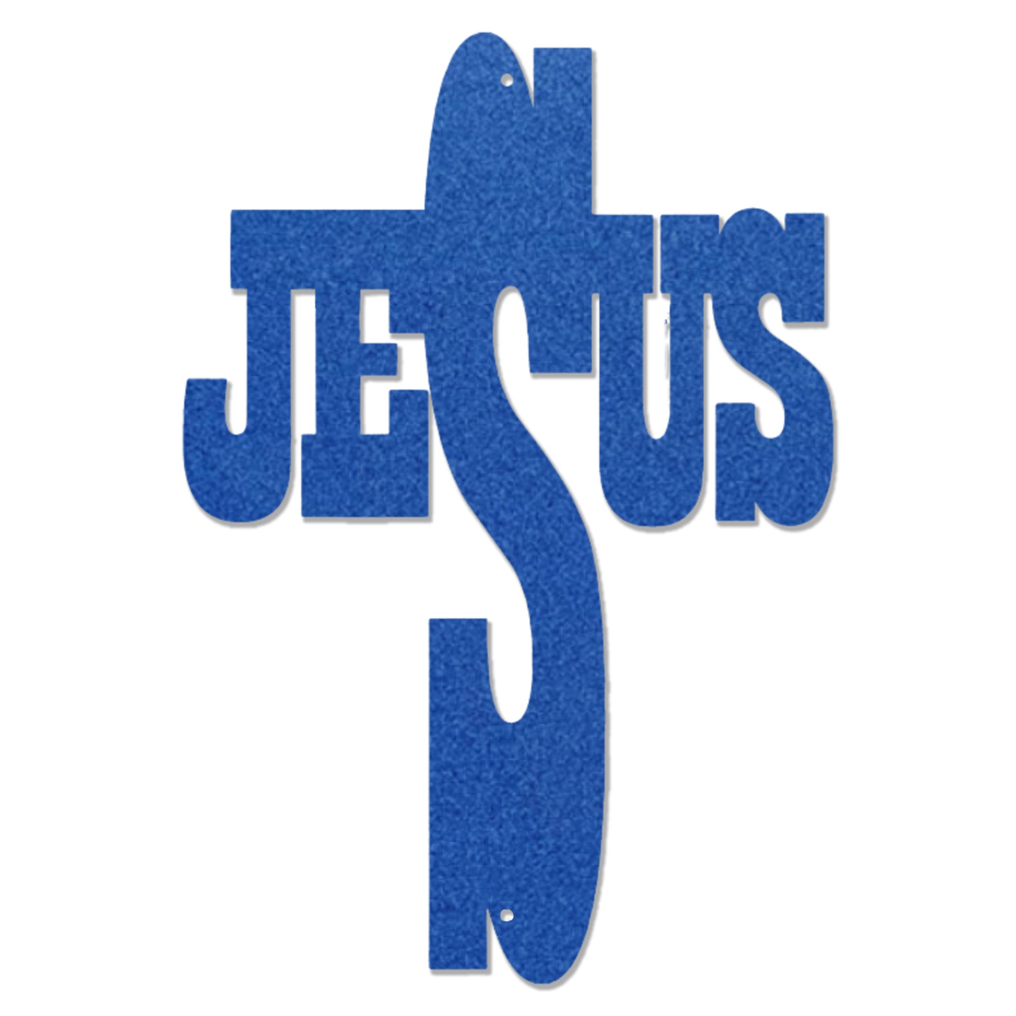Jesus Cross Metal Wall Art – Christian Steel Cross Sign – Inspirational Faith Decor – Religious Wall Decor