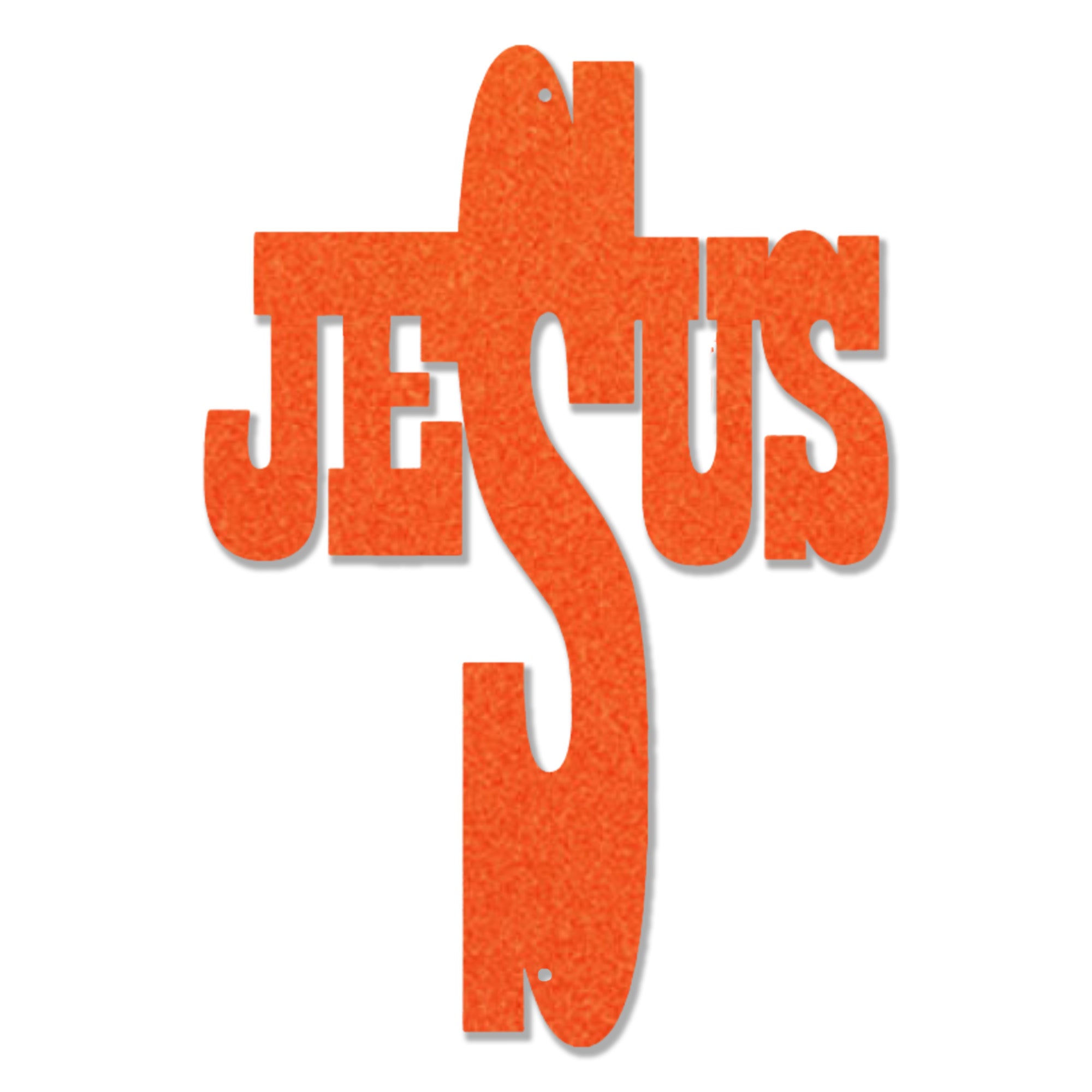 Jesus Cross Metal Wall Art – Christian Steel Cross Sign – Inspirational Faith Decor – Religious Wall Decor
