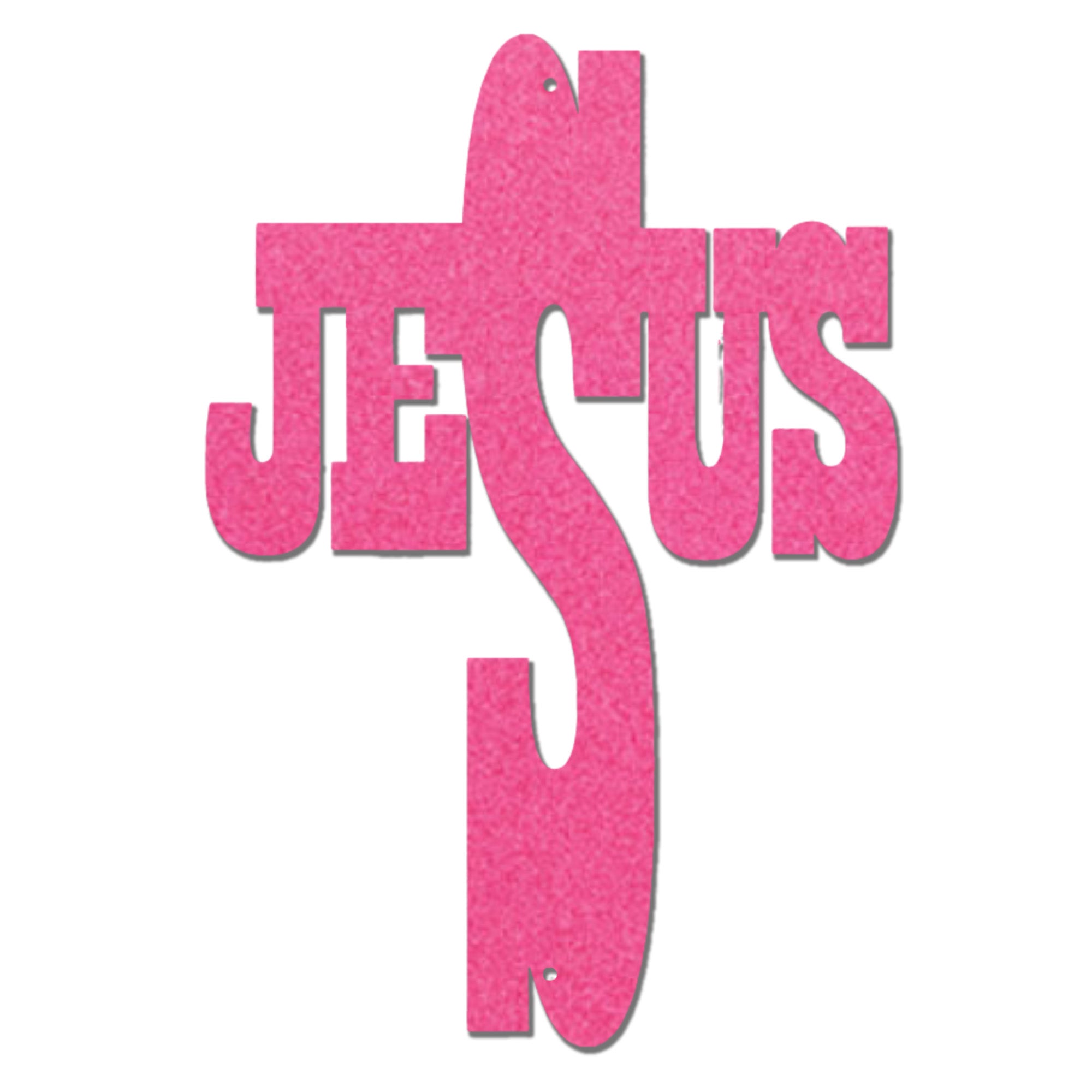 Jesus Cross Metal Wall Art – Christian Steel Cross Sign – Inspirational Faith Decor – Religious Wall Decor