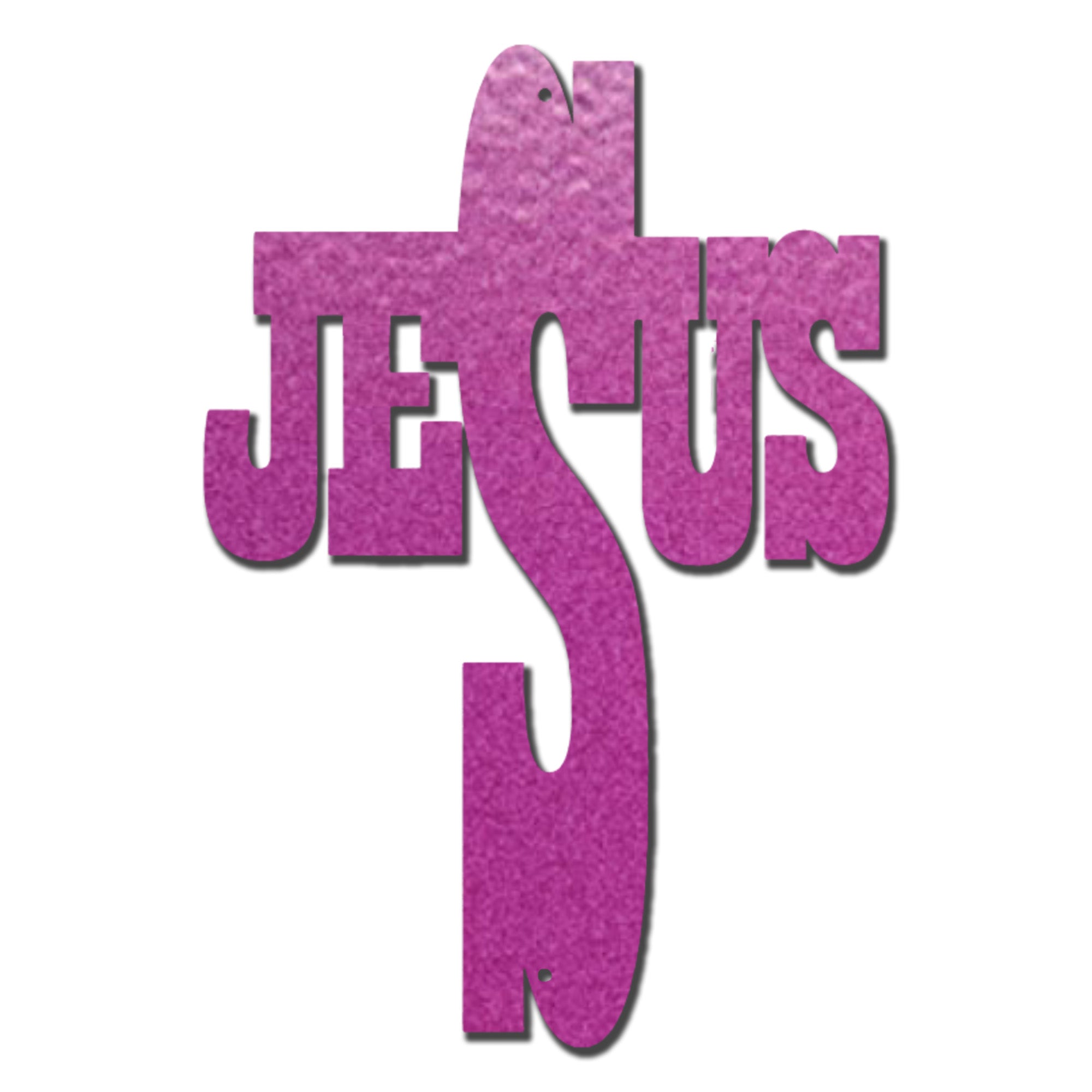 Jesus Cross Metal Wall Art – Christian Steel Cross Sign – Inspirational Faith Decor – Religious Wall Decor