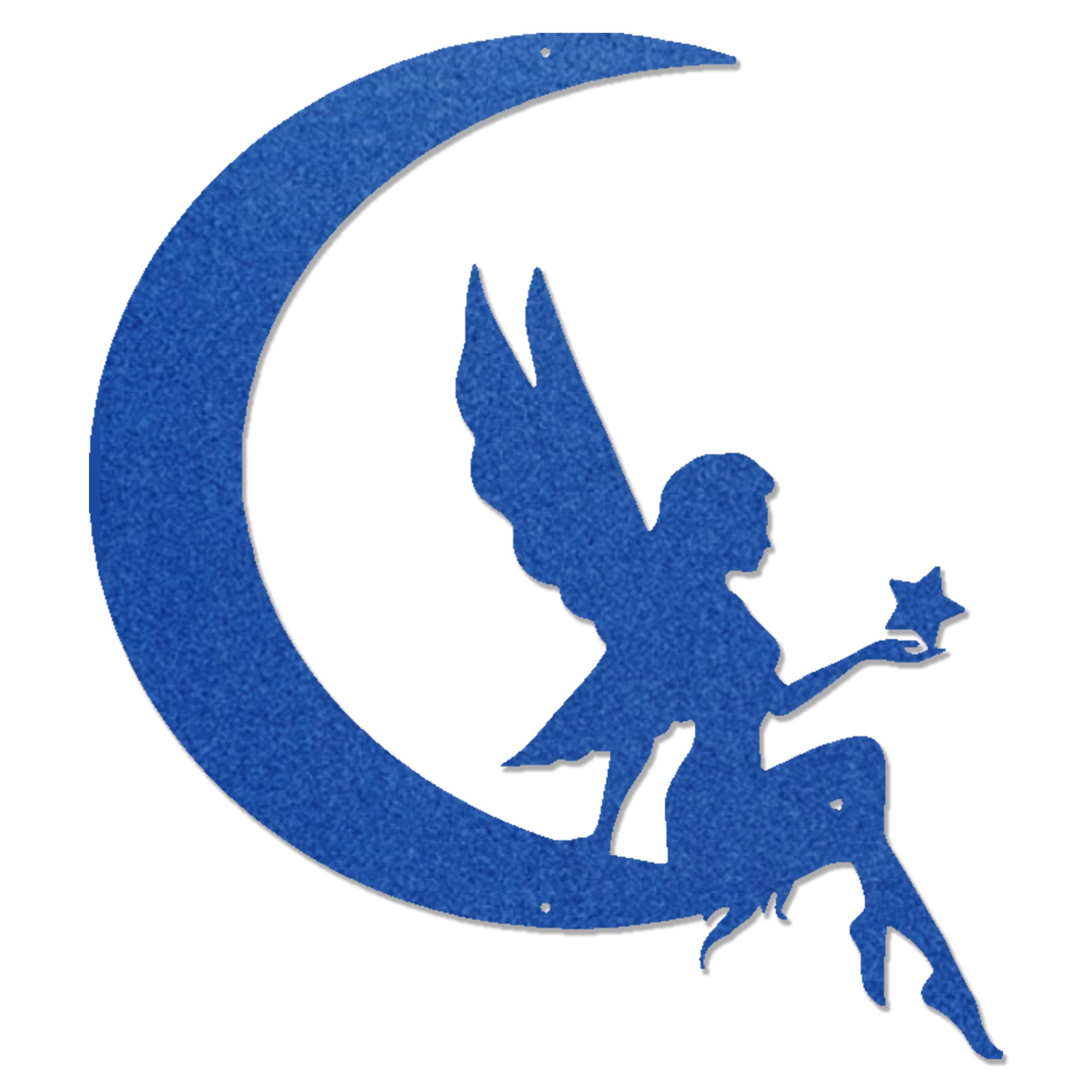 Moon Fairy Metal Wall Art – Nursery Decor – Princess Room Wall Decor