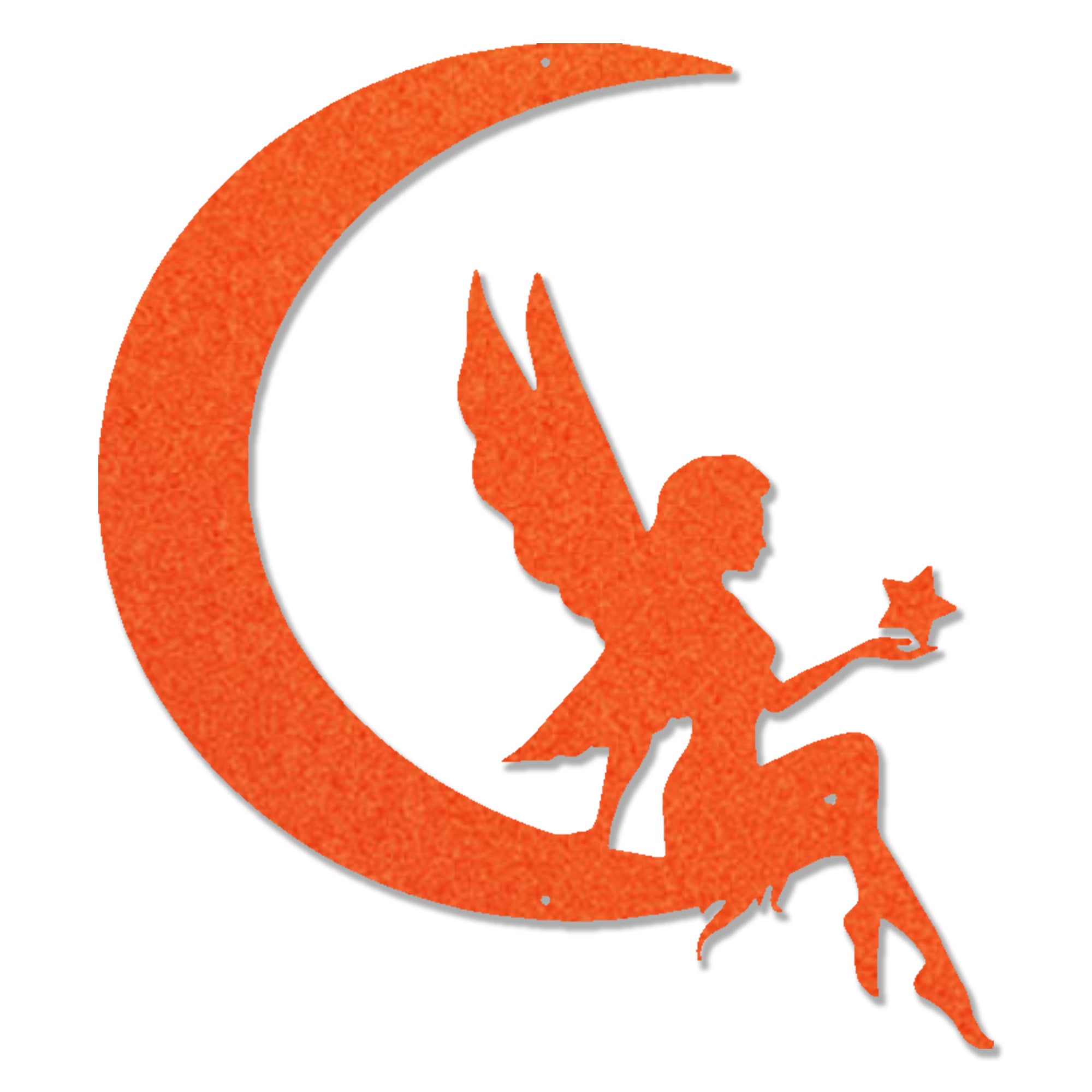 Moon Fairy Metal Wall Art – Nursery Decor – Princess Room Wall Decor