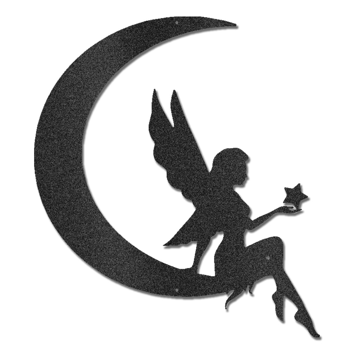 Moon Fairy Metal Wall Art – Nursery Decor – Princess Room Wall Decor