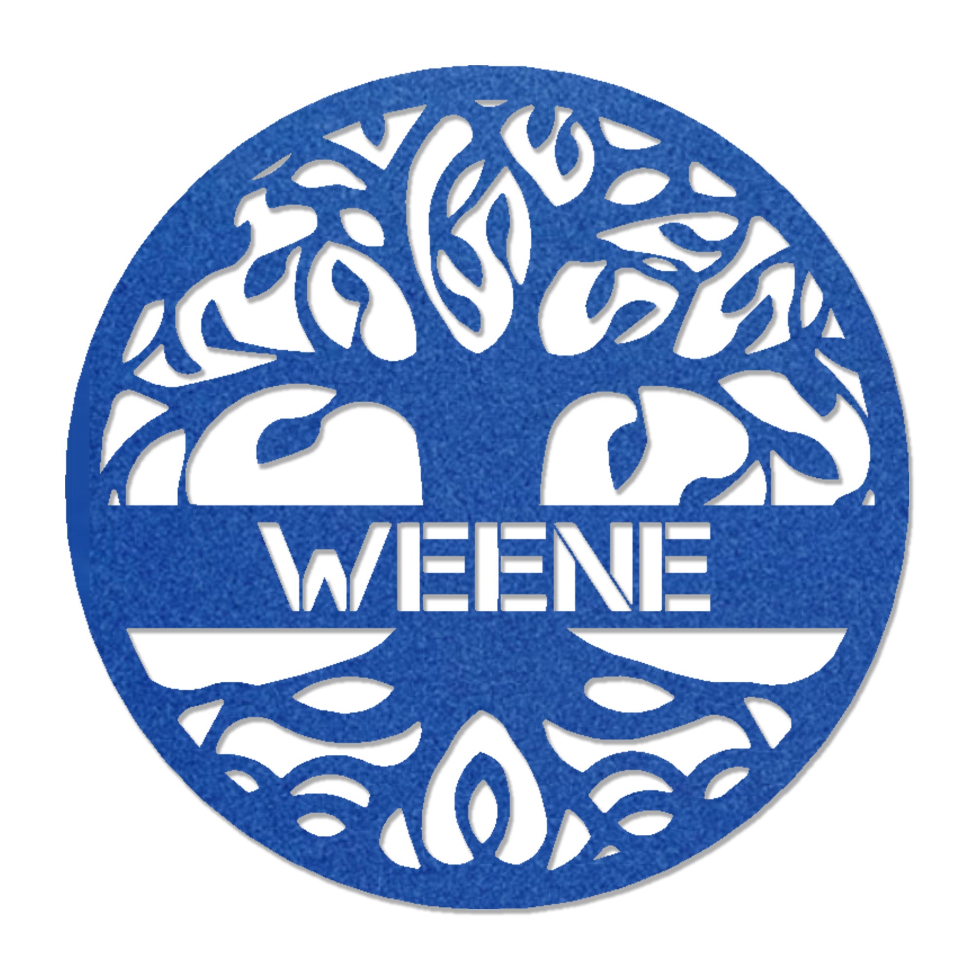 Personalized Tree of Life Metal Wall Art – Custom Family Name Sign – Tree of Life Metal Decor – Nature Inspired Family Wall Decor