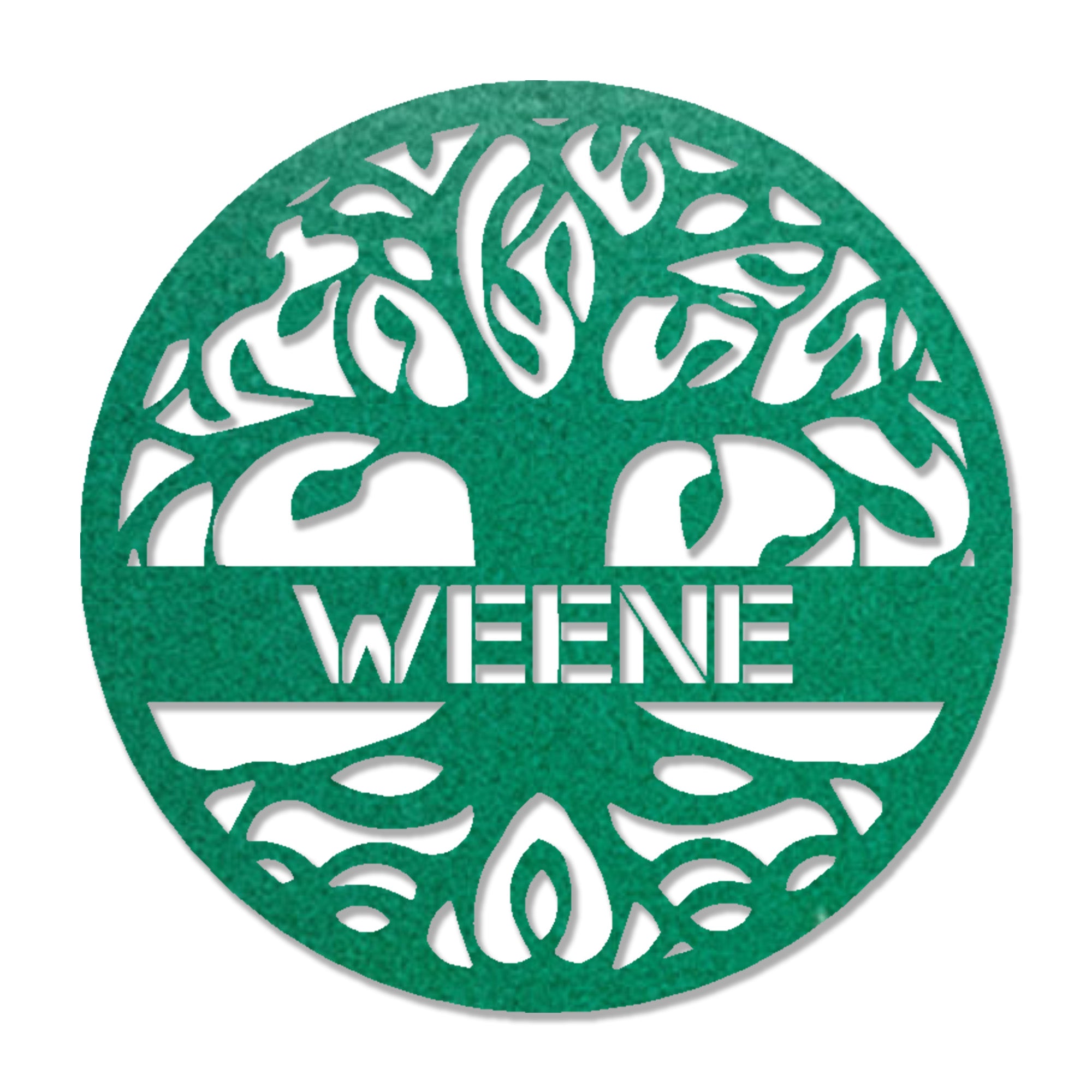 Personalized Tree of Life Metal Wall Art – Custom Family Name Sign – Tree of Life Metal Decor – Nature Inspired Family Wall Decor