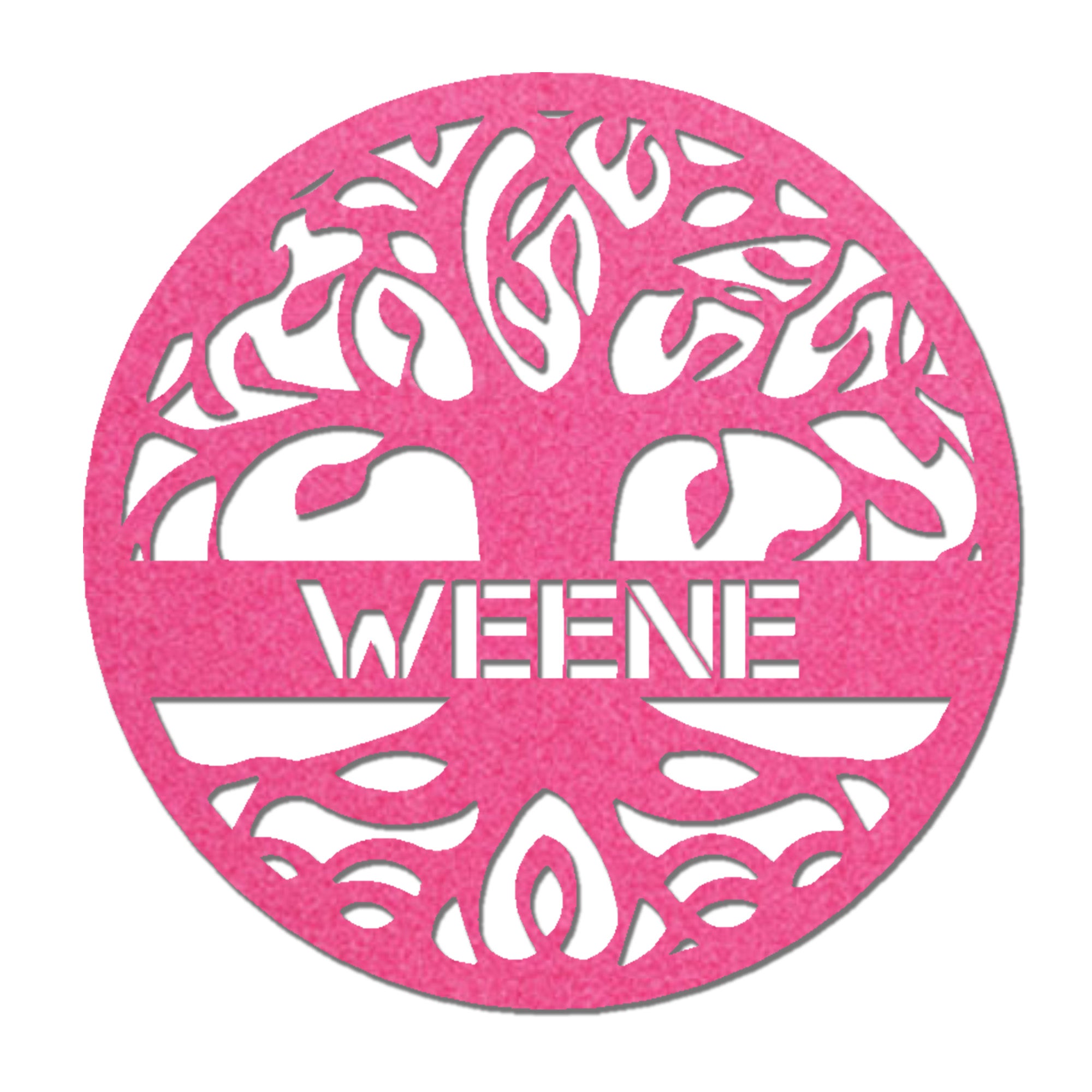 Personalized Tree of Life Metal Wall Art – Custom Family Name Sign – Tree of Life Metal Decor – Nature Inspired Family Wall Decor