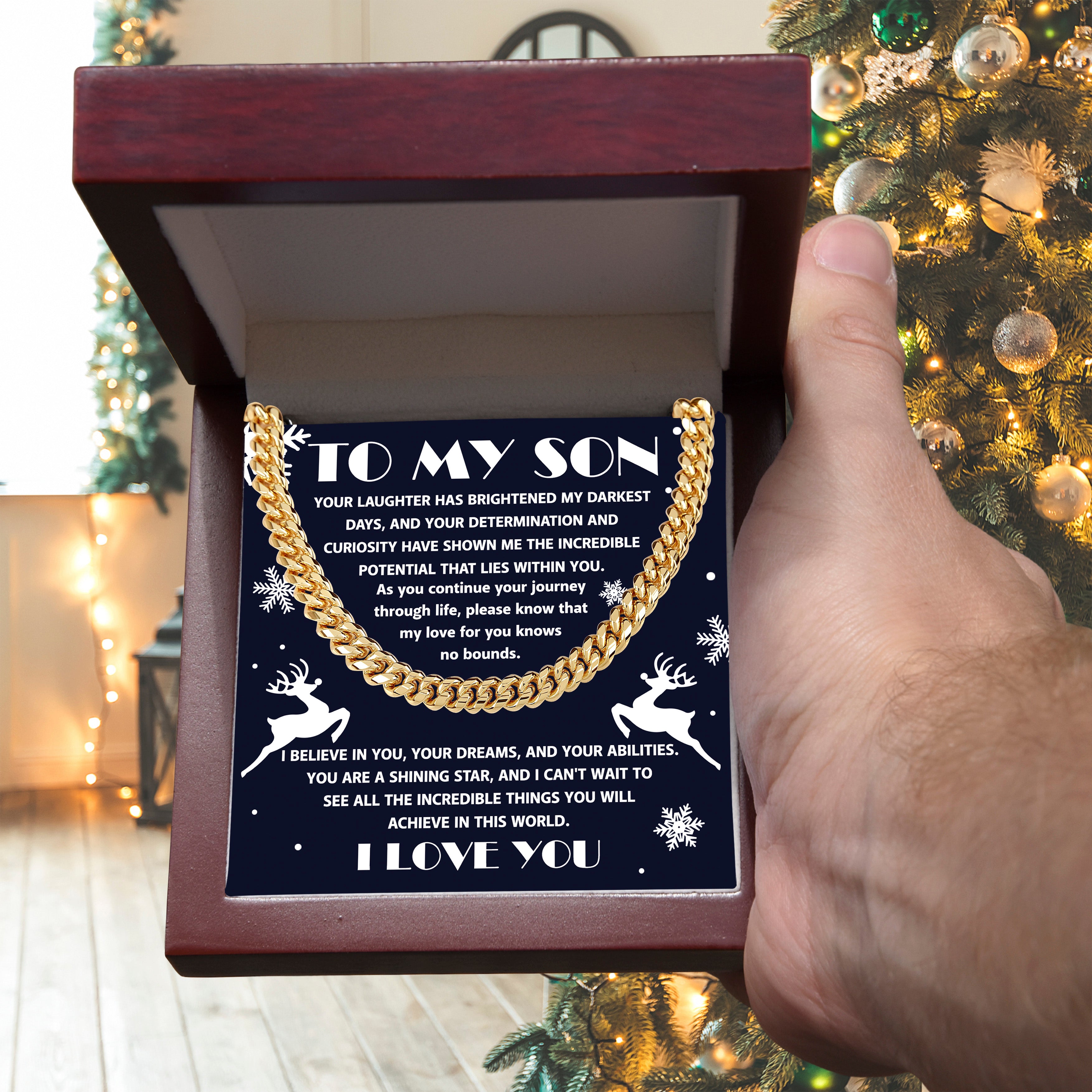 To My Son, I Believe in You