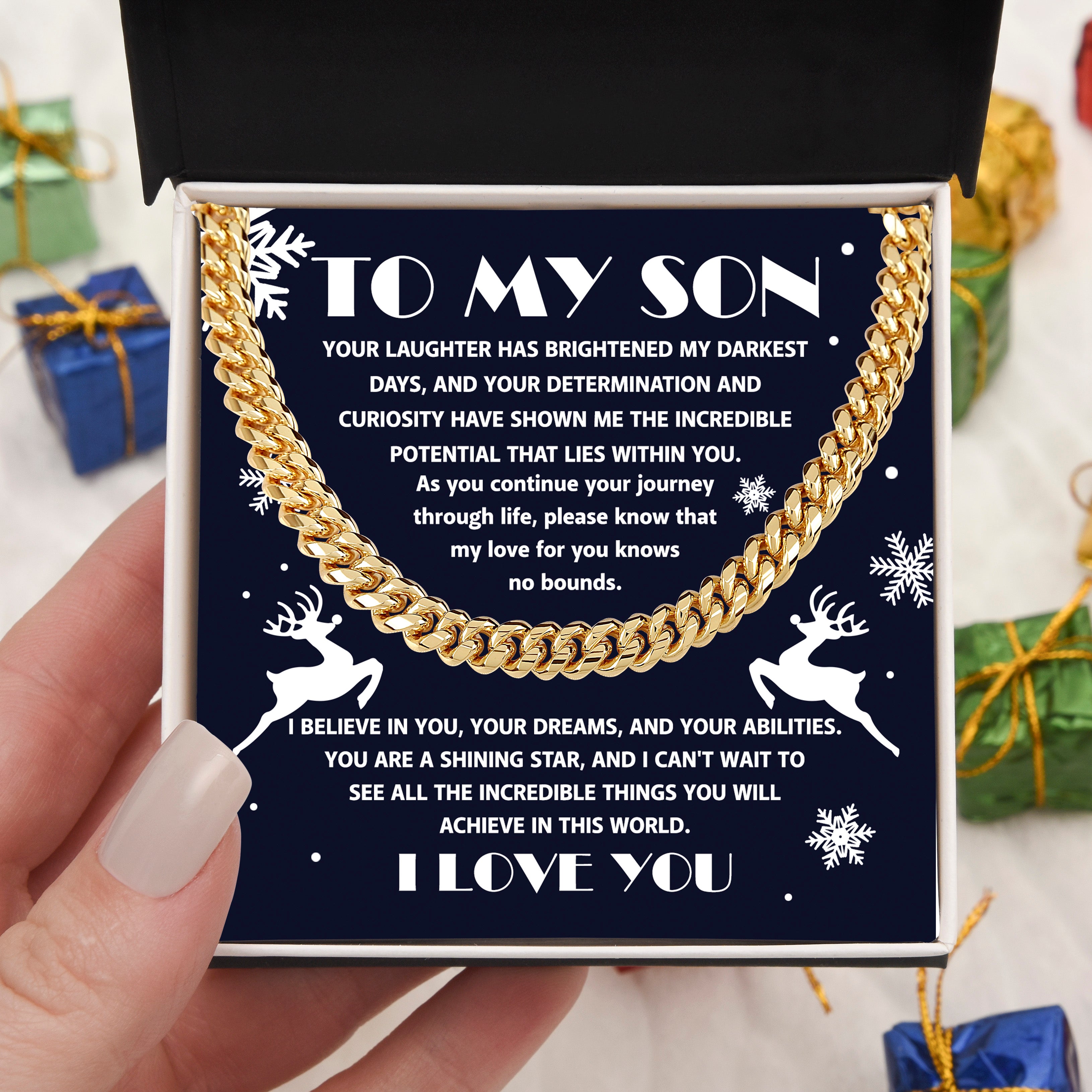 To My Son, I Believe in You