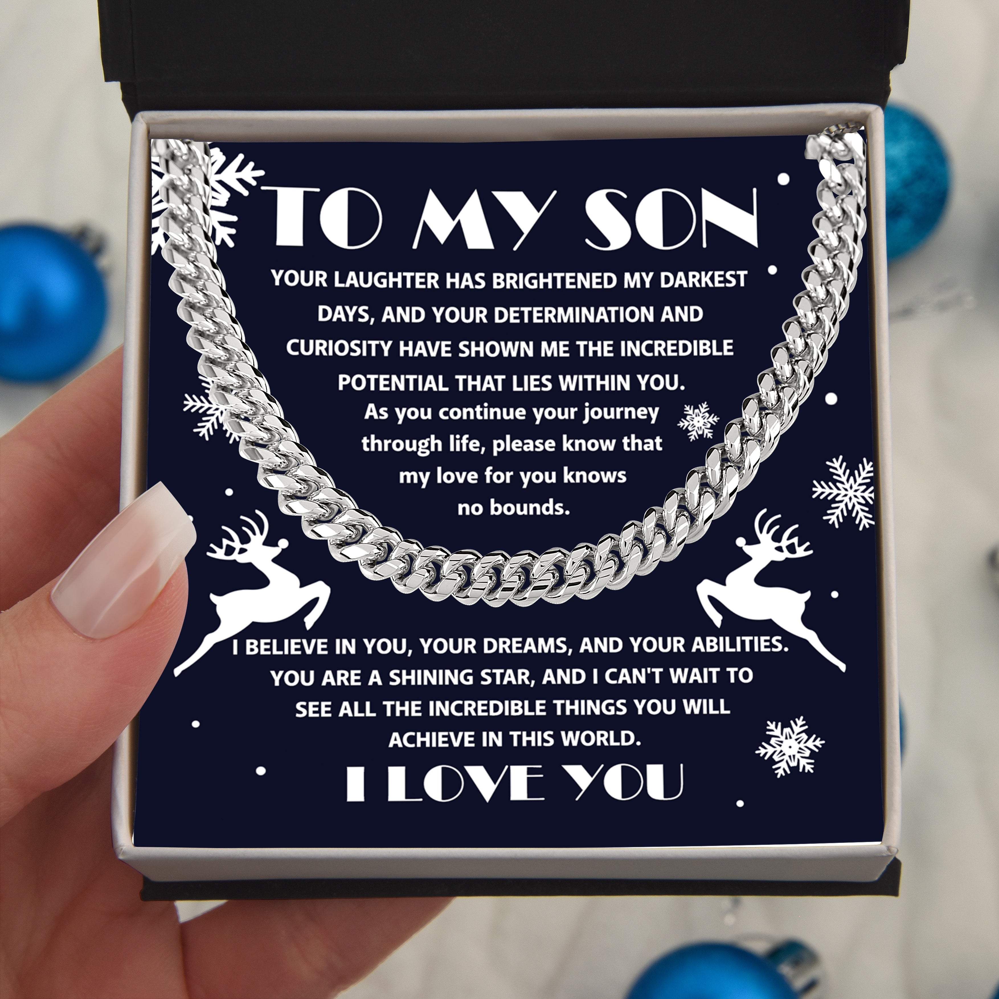 To My Son, I Believe in You