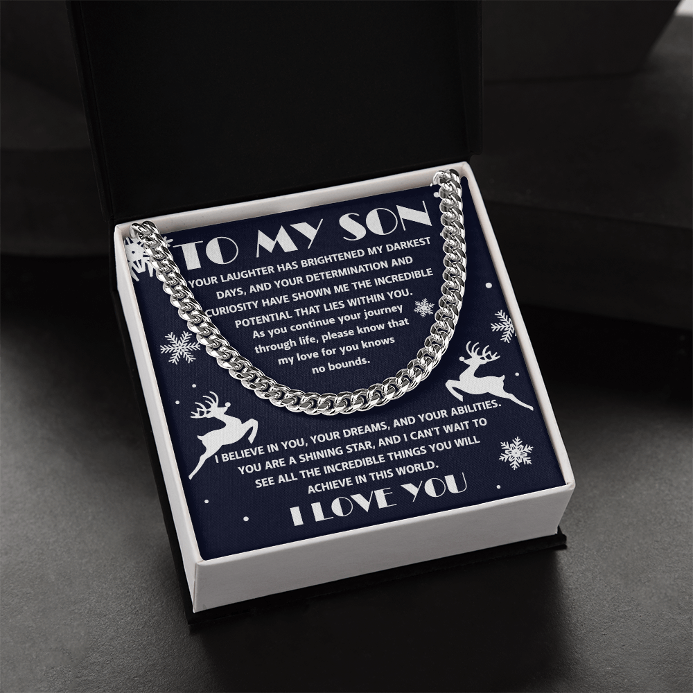 To My Son, I Believe in You