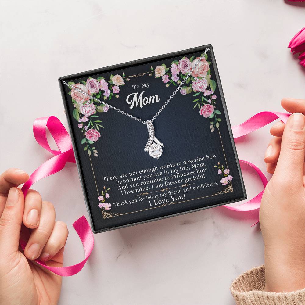 To my mom, thank you for being my friend