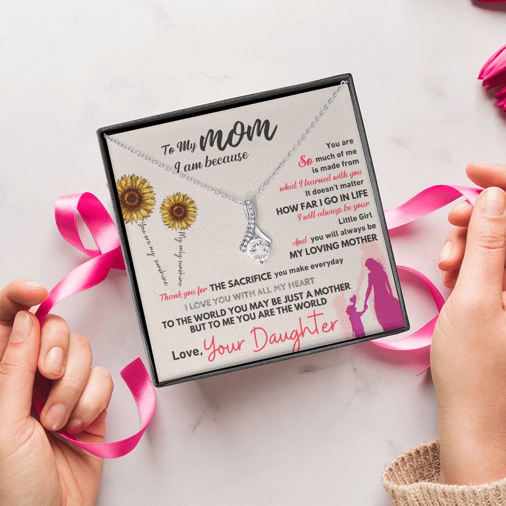 To my mom, thank you for everything