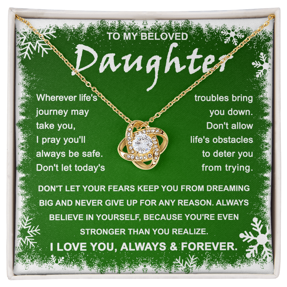 To My Beloved Daughter, Believe in Yourself and Dream Big