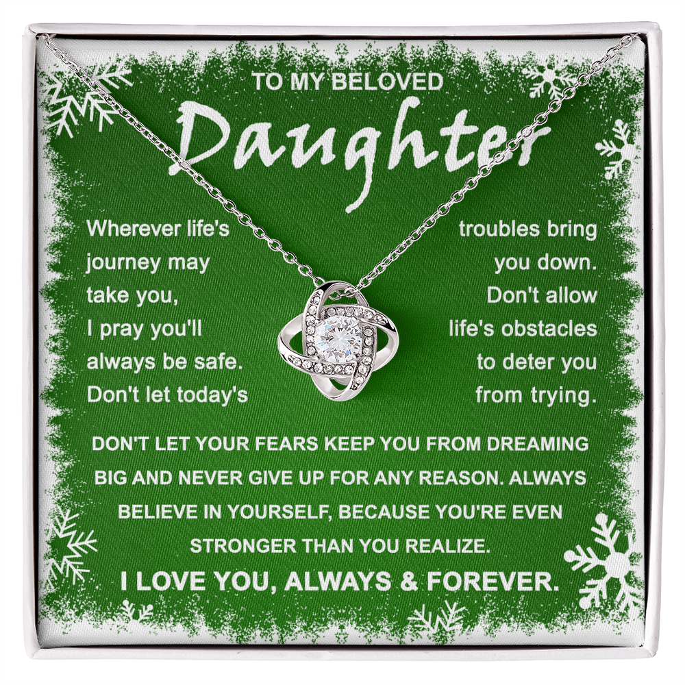 To My Beloved Daughter, Believe in Yourself and Dream Big