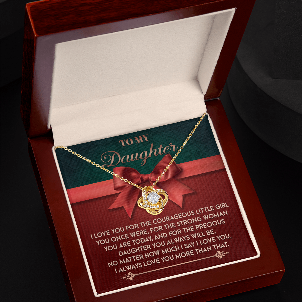 To My Daughter, I Will Always Love You More