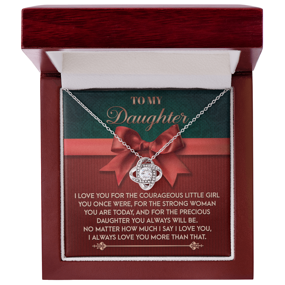 To My Daughter, I Will Always Love You More