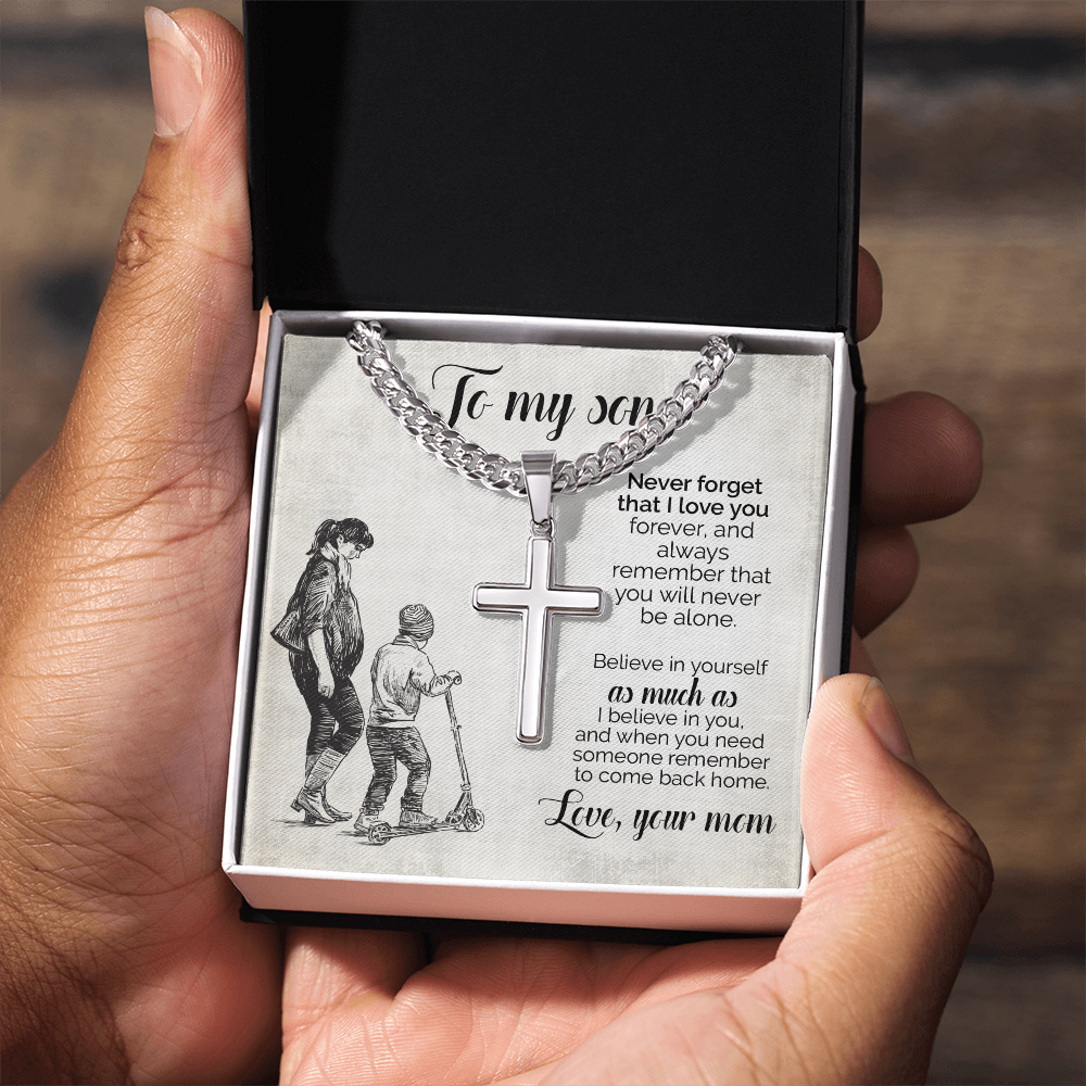 To My Son, Believe in Yourself as Much as I Believe in You, Gift from Mom