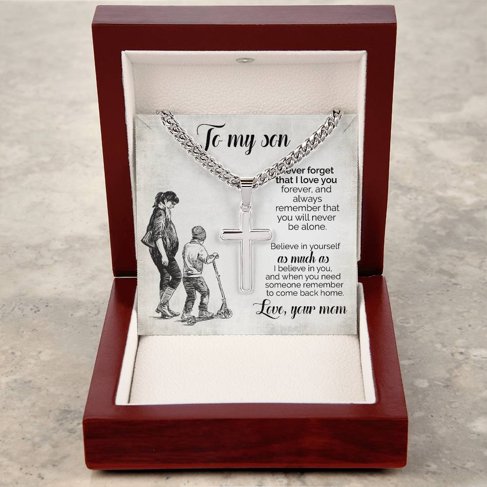To My Son, Believe in Yourself as Much as I Believe in You, Gift from Mom