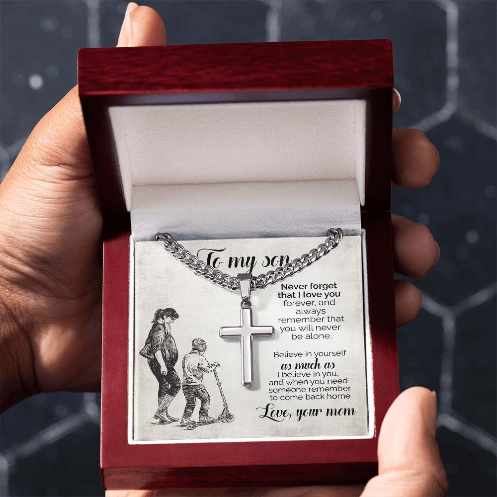 To My Son, Believe in Yourself as Much as I Believe in You, Gift from Mom