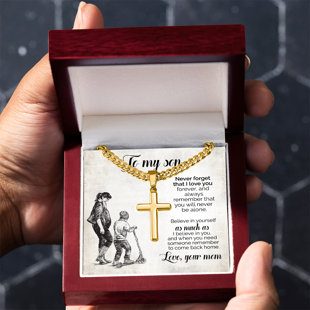 To My Son, Believe in Yourself as Much as I Believe in You, Gift from Mom