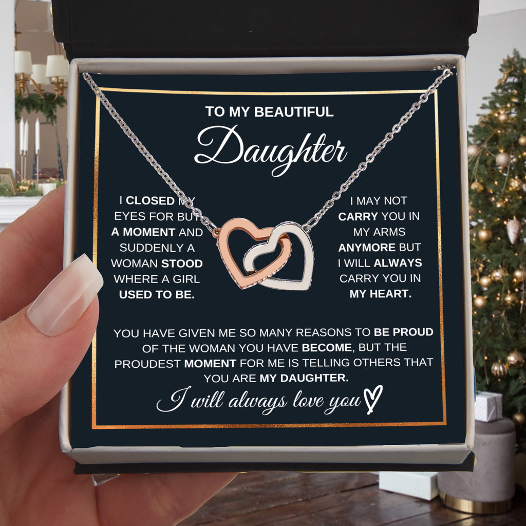 To my daughter, I will always carry you in my heart