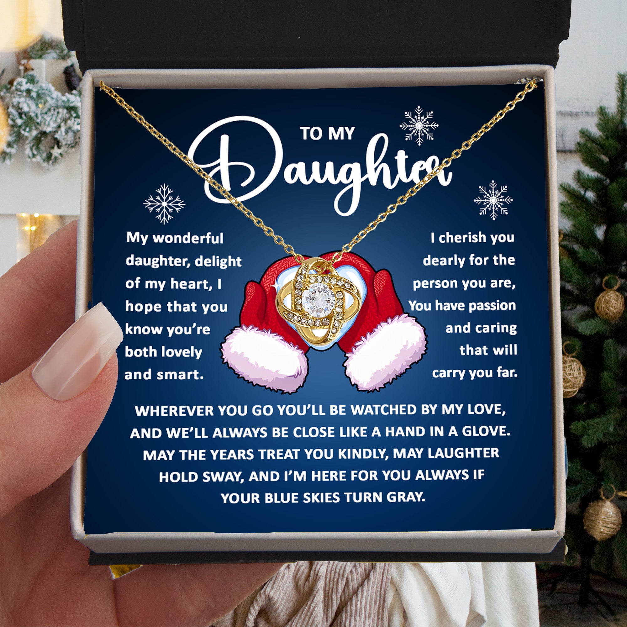 To My Daughter, Hand in a Glove – My Love Will Always Watch Over You