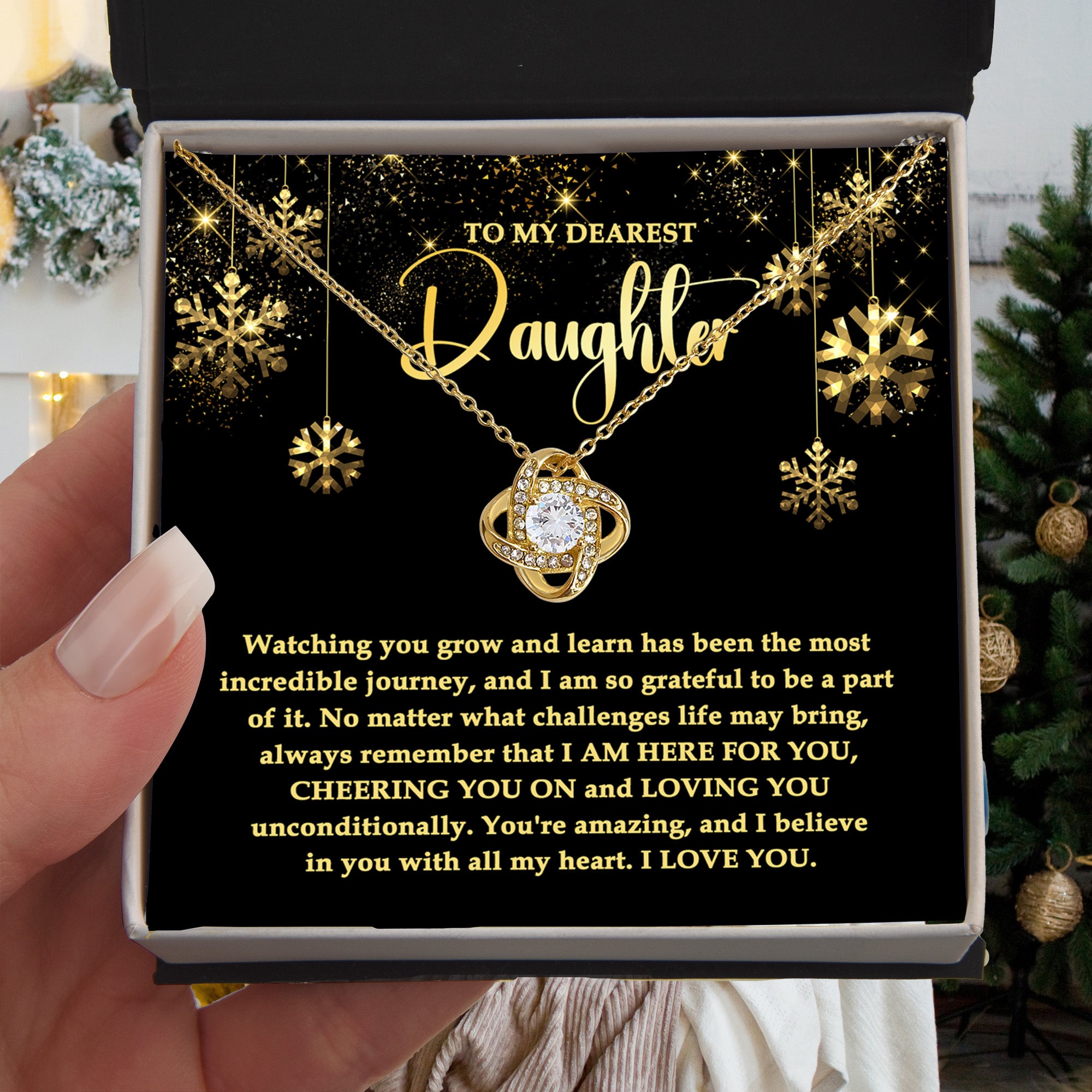 To My Dearest Daughter, I Am Here for You Always