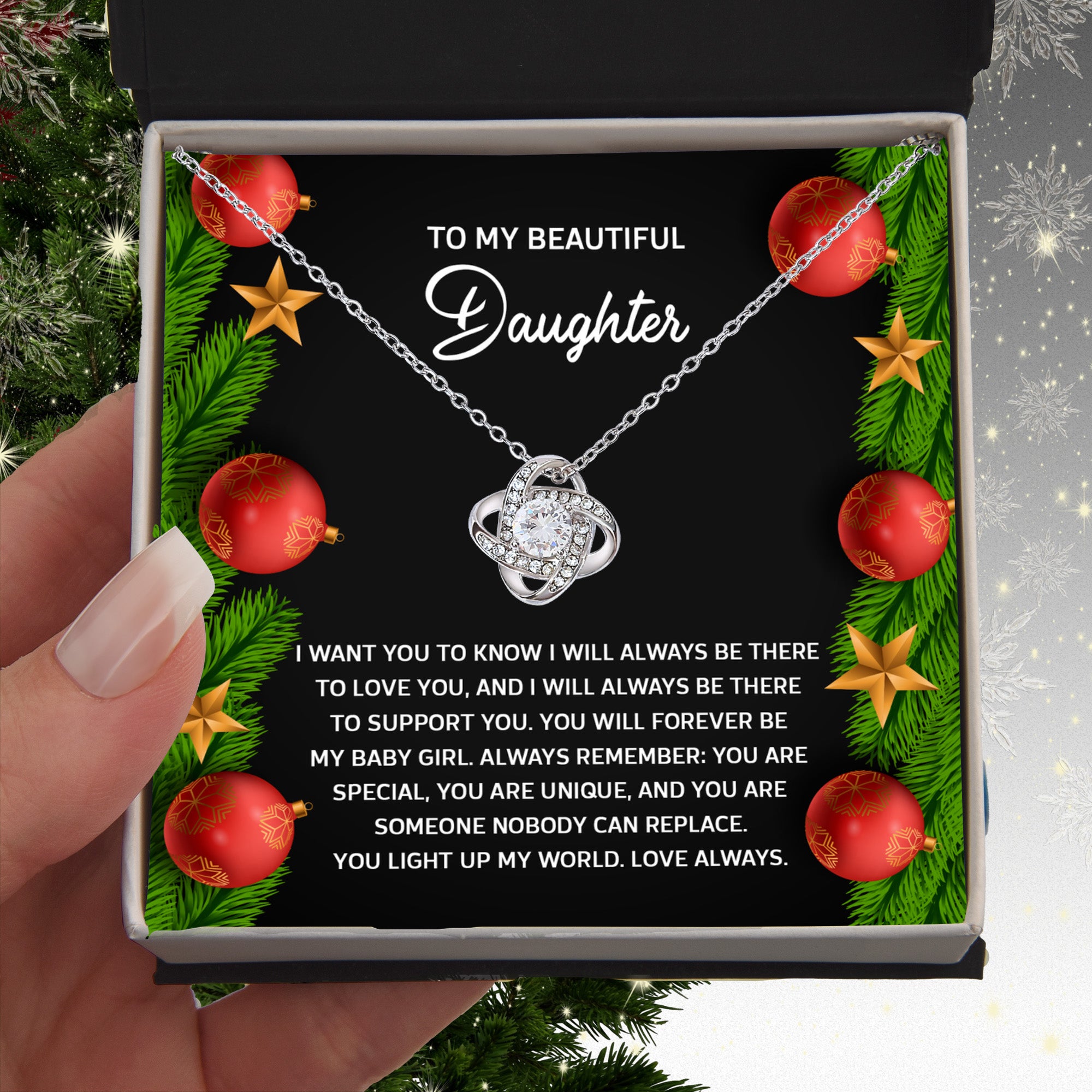 To My Beautiful Daughter, You Will Always Be My Baby Girl