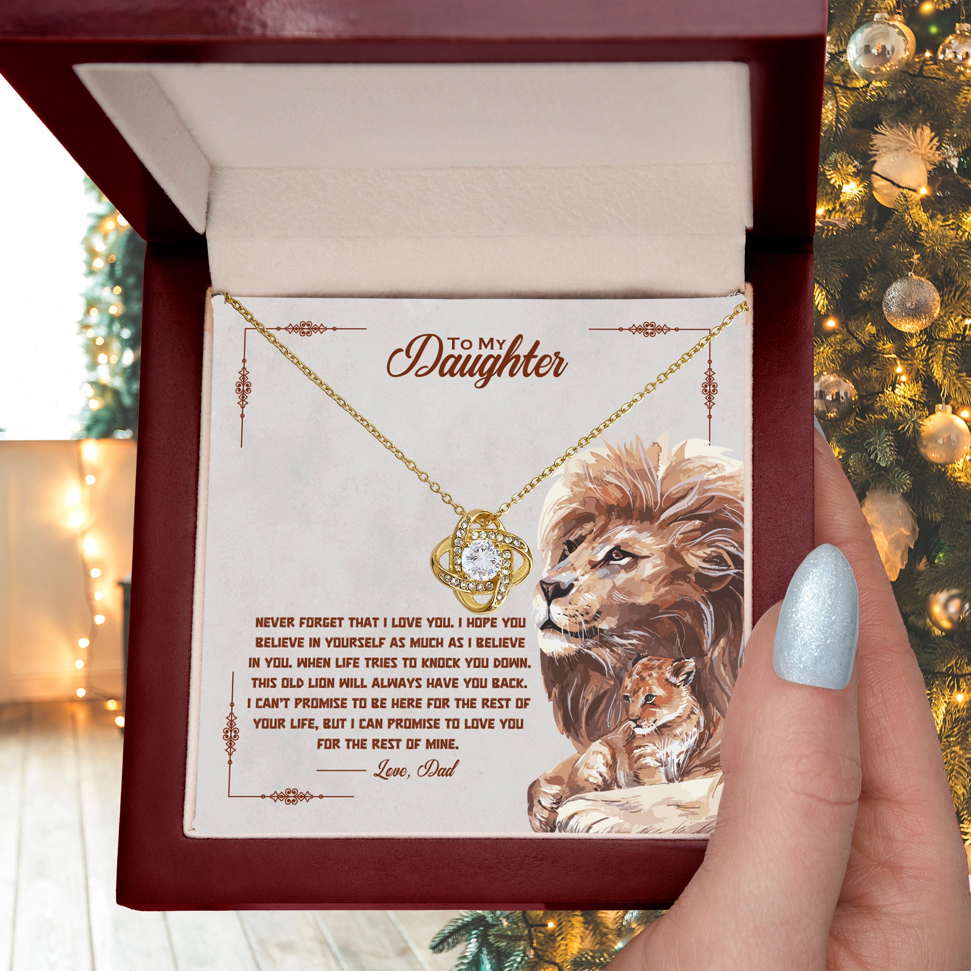 To my Beautiful Daughter, I promise to love you for the rest of my life