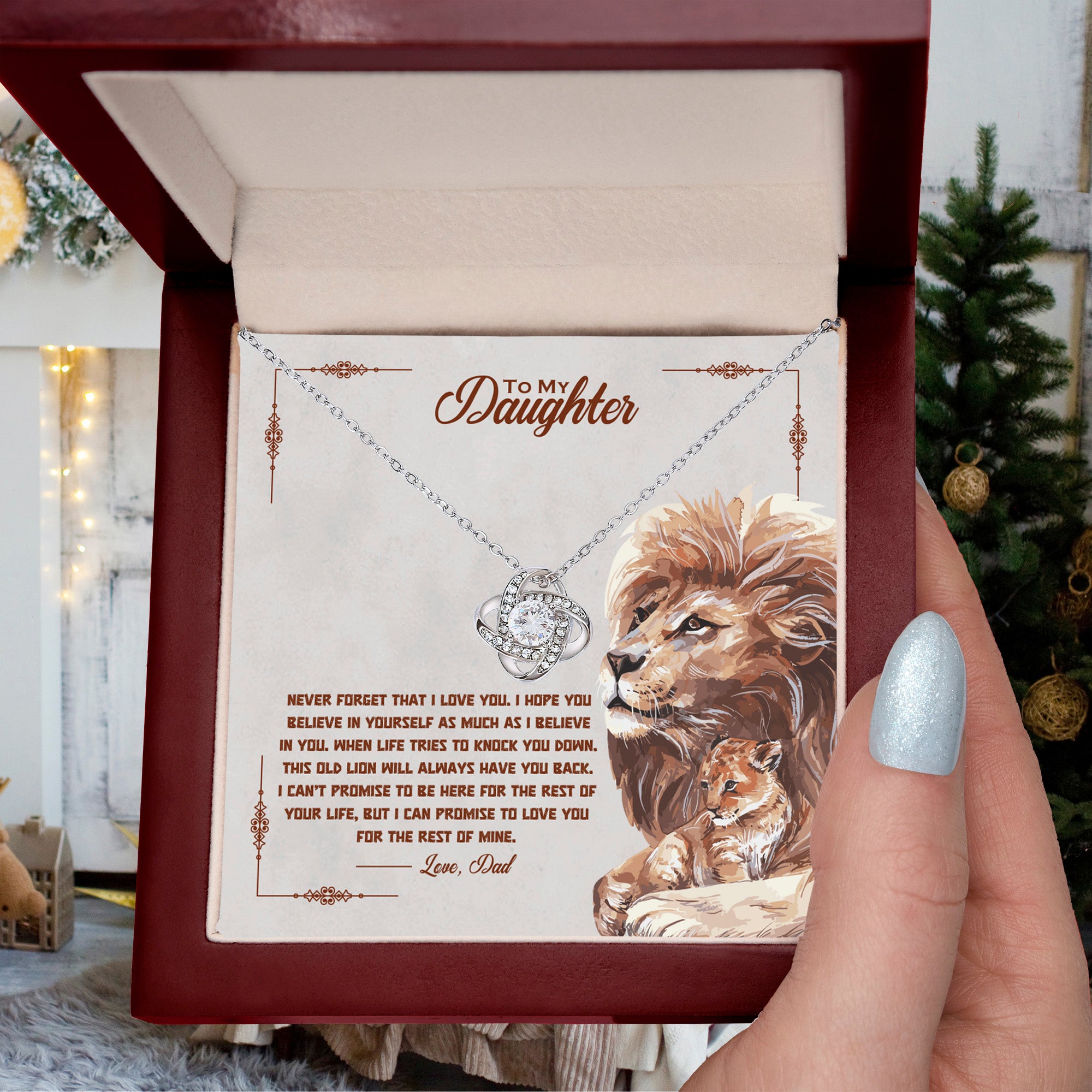 To my Beautiful Daughter, I promise to love you for the rest of my life